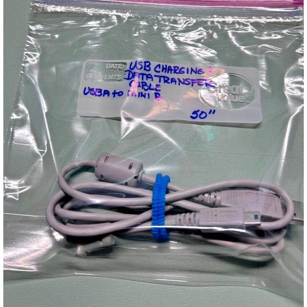 USB Charging & Data Transfer Cable USBA to Mini B 50